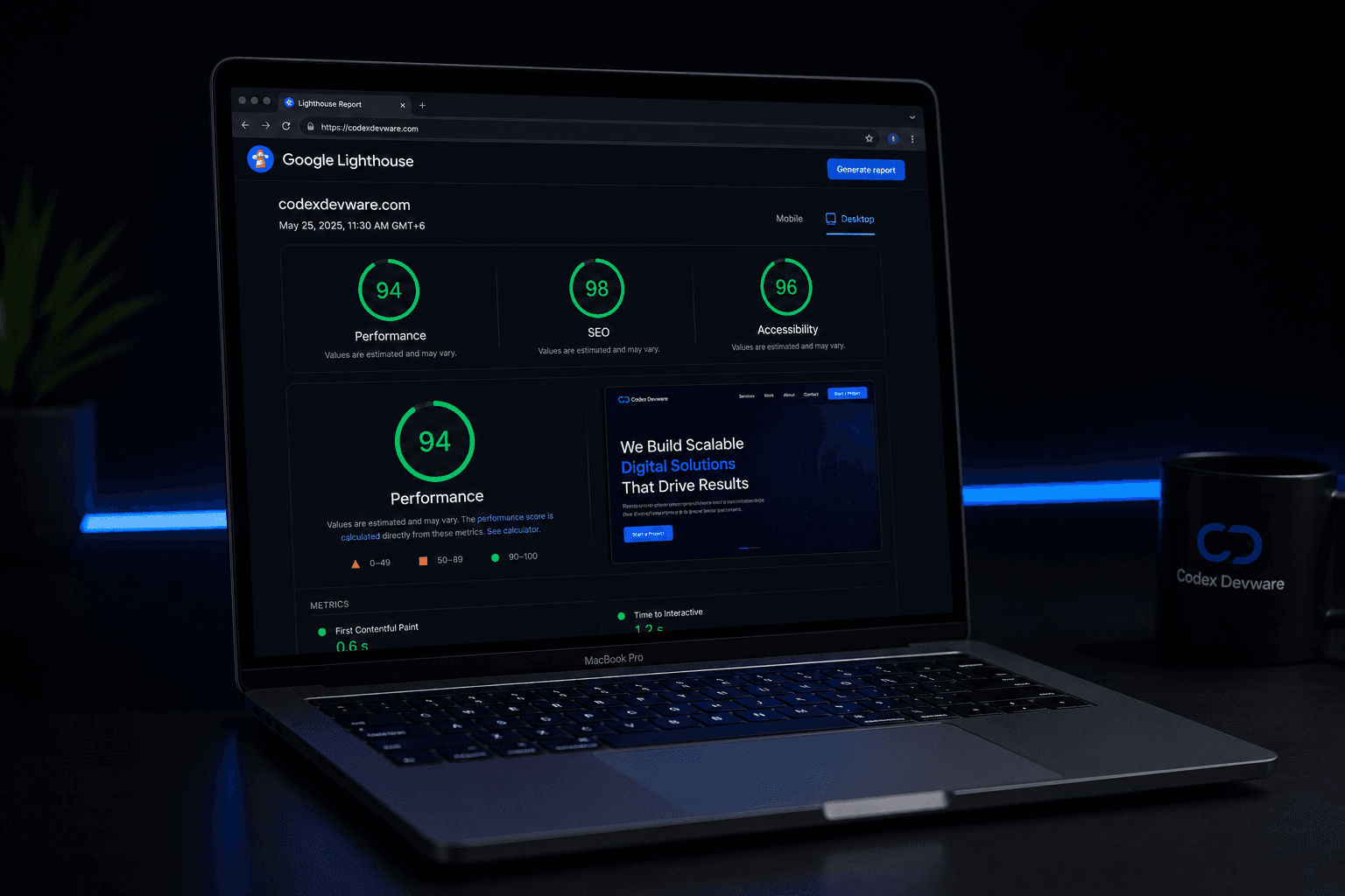 Web development services — Codex Devware
